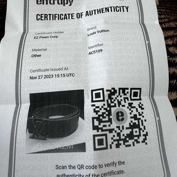 Louis Vuitton Belt - Picture 3 of 3